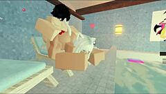 Pool encounter turns into wild subscriber sex with big cock riding