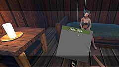 lets play as myia the desperate alien vr fingering her hairless pussy