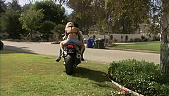 She finally takes fist and cock in double penetration before cumshot