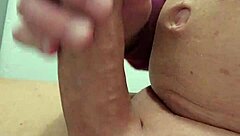 Petite girl strokes cock fast and hungry, you joining?