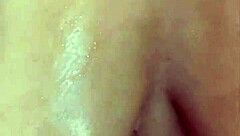 stepbro spies me showering then wrecks my hairy pussy hard 💦😩 creampie drip!! 🍆🔥