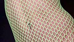 Nadia Diamo's Petite Latina Ass Twerking In Sexy Fishnet Bodysuit Slow Motion Compilation