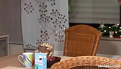 experienced german hausfrau bends over for milf pussy fingering and big cock sucking