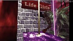 Lap dance builds to explosive orgasm shaking every inch