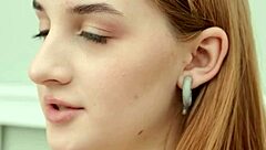 Watch Eva Tender's Cute Shaved Pussy Fingering to Intense Orgasm Climax