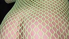 Nadia Diamo's Petite Latina Ass Twerking In Sexy Fishnet Bodysuit Slow Motion Compilation