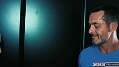 european teen sneaks fuck from bff's stepdad deep and hard