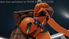 damn she lost bet and took all 4 bbc cocks!!