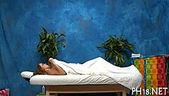 MASSAGE turns into steamy parlor action