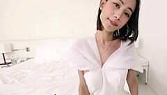 I pick up slender petite 18yo ladyboy at mall for cock sucking