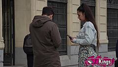 Hey hot Spanish tourist Nuria, wanna bend over for random street pickup quickie fuck?
