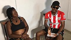 Top Nigerian model bares huge ass during bold casting interview