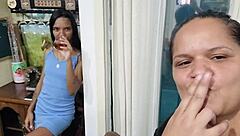 Jasmine Santanna rides Big Macky's cock, you scared to be next?