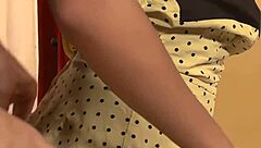 alicia's teasing her tight pussy before muscle man fucks her hard