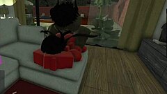 Devil prostitute takes massive black monster cock on sofa pounding her wet pussy until squirting wildly