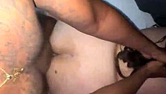 Las Vegas BBW Pickup: Big Ass Bent Over for BBC Creampie Doggystyle