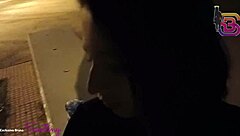 Wife Caught Sucking Massive Cock from Lover in City Square – Cuckold Shock!