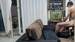 Jasmine Santanna rides Big Macky's cock, you scared to be next?