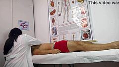 patient gets horny eyeing sexy nurse juicy ass tight pussy