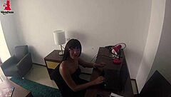 😈 boss pounds sexy colombian secretary hard! 💦