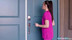 snack on this tasty shaved pussy babe its irresistible