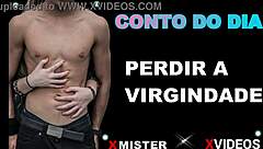 Brazilian amateur loses her virginity in erotic solo scene