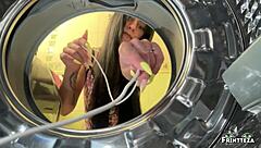 Stepmom Nearly Catches Stepdad Pounding Stuck Stepdaughter in Washing Machine