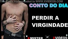 Brazilian amateur loses her virginity in erotic solo scene