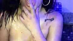 Andrea Cardenas rides that cock deep down her throat