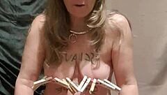 damn im this french maid slave chained up trying vibes in my humiliating solo autoséance bent over for you