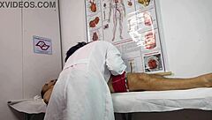 patient gets horny eyeing sexy nurse juicy ass tight pussy