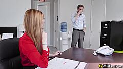 damn lauren phillips gets roughly fucked by employee big cock