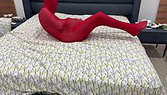 oh man locked tight in pantyhose bondage cocoon stretched mummified in nylons