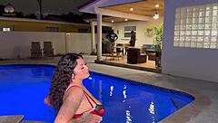 Bbc ace bigs destroys drunken hina latina's big tits pussy and ass in bareback cowgirl riding