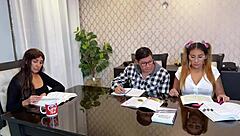 hey, didn't the babysitter notice fucking stepsis juicy tits tight pussy beats homework every time?