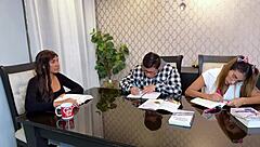 hey, didn't the babysitter notice fucking stepsis juicy tits tight pussy beats homework every time?