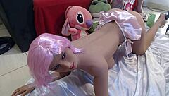 i went for her private lesson ended up fucking her ass sex doll