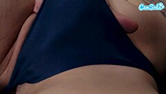 hey check this naughty big booty soldier moaning wild while fingering her wet pussy to orgasm on cam