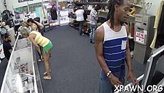 Fascinating amateur playgirl slurps sloppy cock in hardcore reality fuck