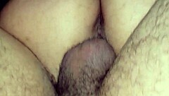 curious bisexual hubby kisses cum-filled wife after friend's deep mouthshot up close