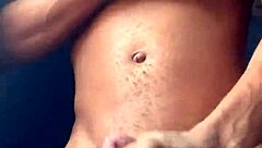 stroke your cock to this first-time monster jerk off with creamy rain