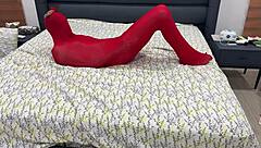 oh man locked tight in pantyhose bondage cocoon stretched mummified in nylons