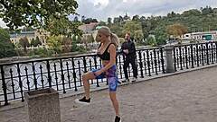 busty milf laura crystal dives into intense anal double session with thrilling finale