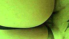 Big ass mature sneaks in for anal while hubby works