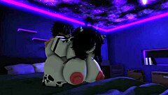 wanna see me slam my big-cock cow slut costume doggystyle in roblox? 😈🐄