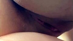 beautiful young latina in lingerie rubs her big tits outdoors publicly