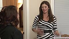 A milf seduces her young lesbian tenant for intense pussy licking