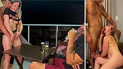 botei casada safada pra mamar pau na frente marido engoliu tudo parte 1