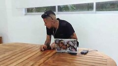 WOW! XXXTime Colombian Housewife Finds Muscular Stud for Wild Fuck Instead of Job!