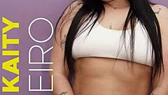 kaity's first wet anal backstage with monster cock... cute curvy teen moans pretty 😩🍑💦